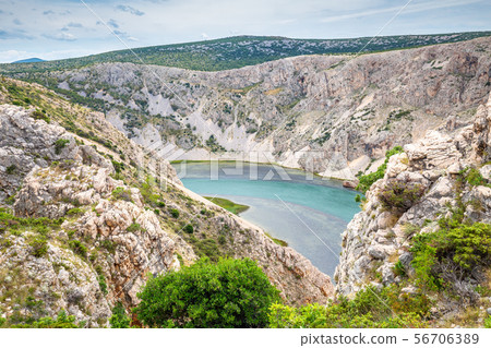 Canyon of Zrmanja river, Croatia. Canyon of Zrmanja river, Croatia. 56706389