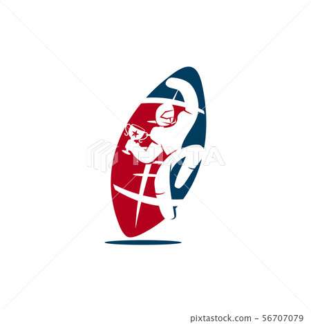 American Football Sport Logo Template Design American Football Sport Logo Template Design 56707079