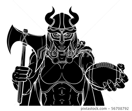 Viking Female Gladiator Football Warrior Woman 56708792