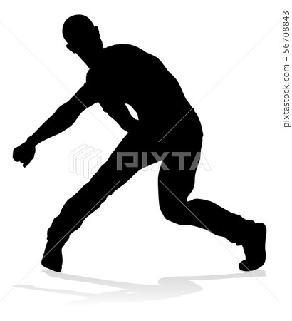 Street Dance Dancer Silhouette 56708843