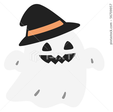 Cute ghost Halloween Cute ghost Halloween 56709957