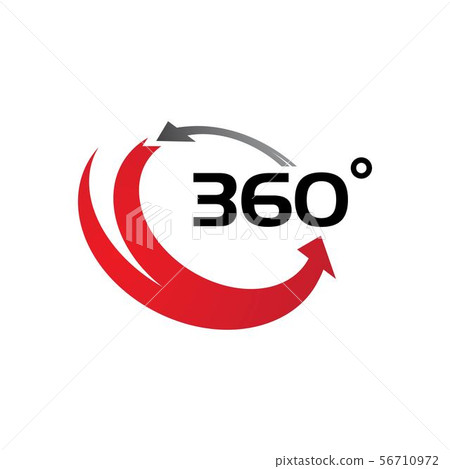 360 Degree View Related Vector Icons - Stock Illustration [56710972 ...