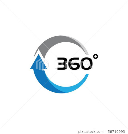 360 Degree View Related Vector Icons - Stock Illustration [56710993 ...