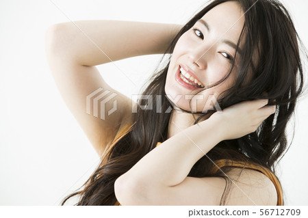 護髮美容美容形象女性年輕女子 56712709