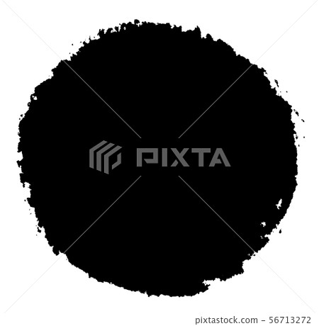 Encircling frame that makes the best use of ink handwriting-For the background of Japanese food, Japanese sweets, and Japanese headlines 56713272