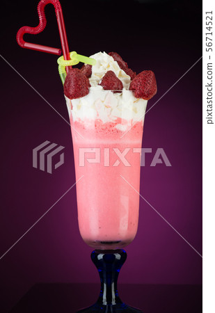 fruit cocktail ice cream 56714521