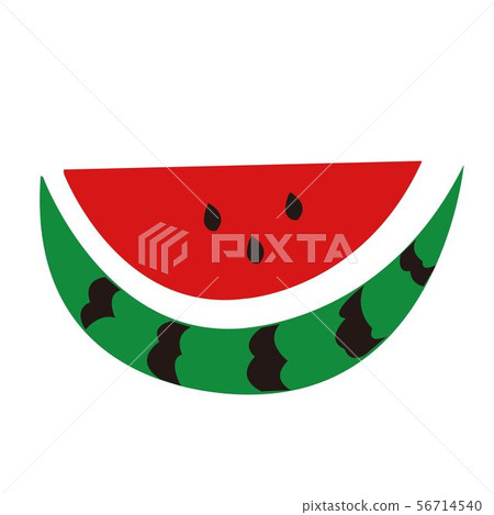 1 cut watermelon red 56714540