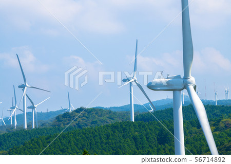 Windmill of Aoyama plateau 56714892