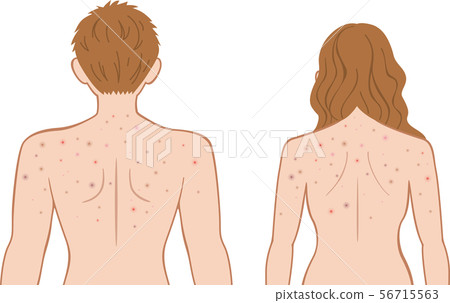 Finished upper body behind men and women 56715563