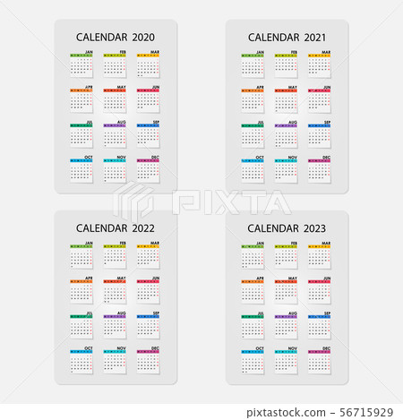 Calendar 2020, 2021,2022 and 2023 Calendar Calendar 2020, 2021,2022 and 2023 Calendar 56715929