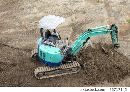 Construction site shovel car 56717145
