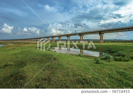 Concrete, Fence, Lopburi Province, Stone Material, Concrete, Fence, Lopburi Province, Stone Material, 56718455