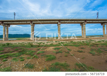 Concrete, Fence, Lopburi Province, Stone Material, Concrete, Fence, Lopburi Province, Stone Material, 56718719