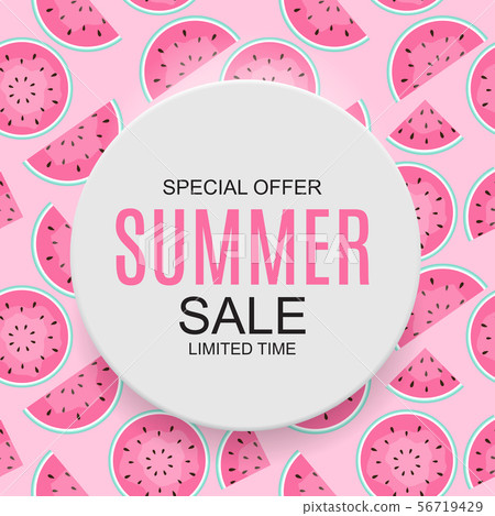 Summer Sale concept Background. Vector Summer Sale concept Background. Vector 56719429