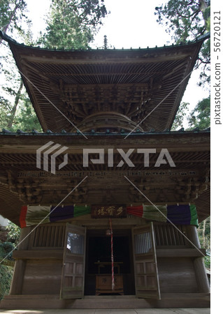 在Minamiashigara市箱根腳下的Daiyuzan Saijoji寺 56720121