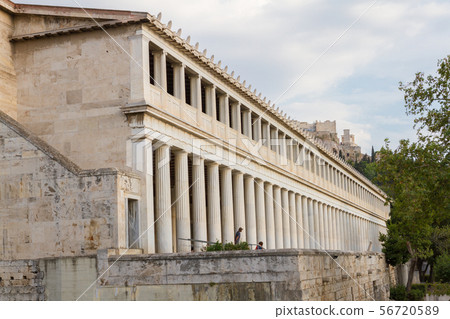 Stoa of Attalos in Athens, Greece 56720589