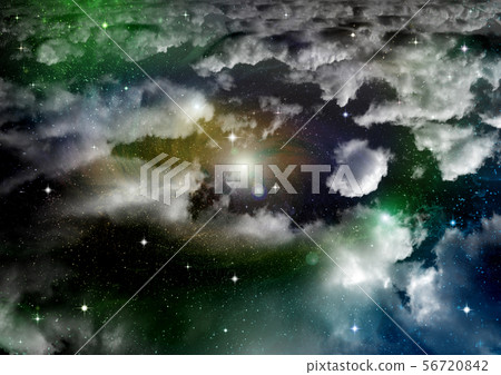 galaxy in a free space. 3D rendering galaxy in a free space. 3D rendering 56720842