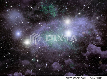 galaxy in a free space. 3D rendering galaxy in a free space. 3D rendering 56720843