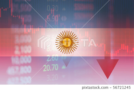 Argentina crisis economy stock exchange market 56721245