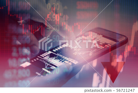 trade war world economy is down stock crisis 56721247