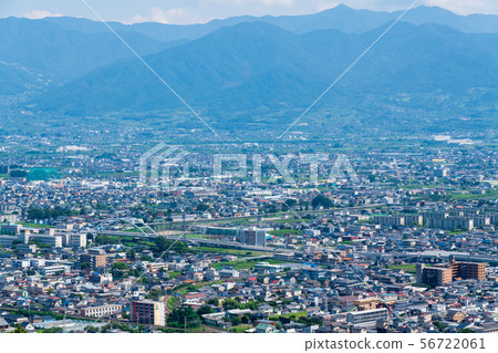 Kofu Basin overlooking from the hill 56722061