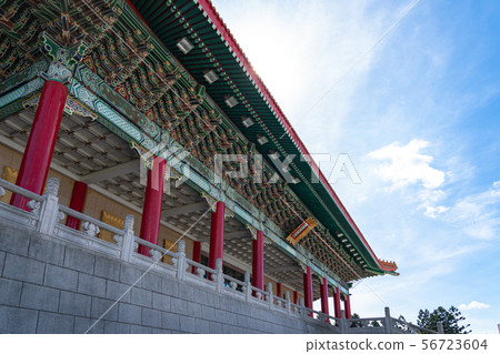 蔣介石紀念館，自由廣場，國家辦公室，國家劇院，國家音樂廳，台北，台灣 56723604