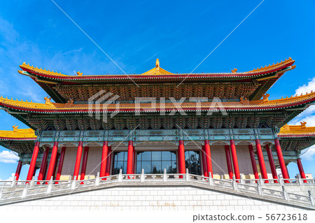 蔣介石紀念館，自由廣場，國家辦公室，國家劇院，國家音樂廳，台北，台灣 56723618