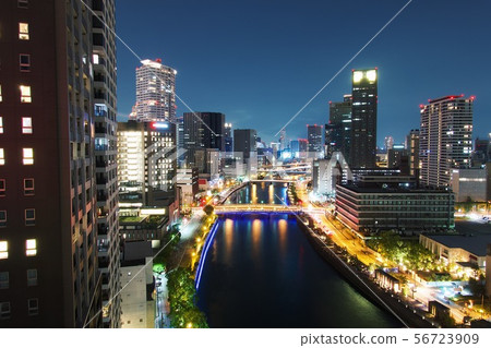 大阪/中之島的夜景 大阪/中之島的夜景 56723909