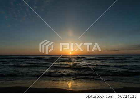 Evening view of Senrihama Nagisa Driveway 56724123