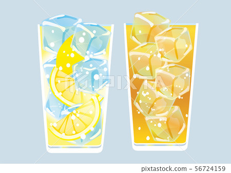 Lemon sour and highball Lemon sour and highball 56724159