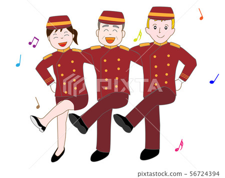 酒店工作團隊合作 56724394