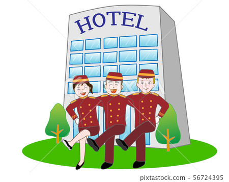酒店工作團隊合作 酒店工作團隊合作 56724395