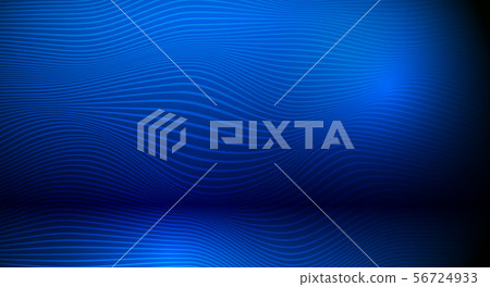 Smooth lines in dark blue color background Smooth lines in dark blue color background 56724933
