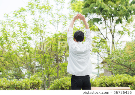 Refreshing men outdoors Refreshing men outdoors 56726436