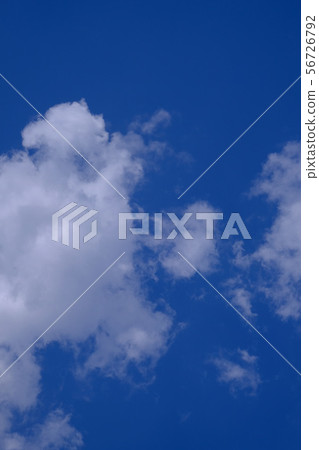 blue sky and white clouds 56726792