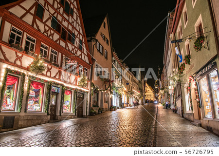 Rothenburg,德國,夜視圖 Rothenburg,德國,夜視圖 56726795