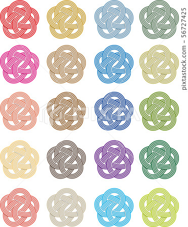 Plum knot material set Plum knot material set 56727425