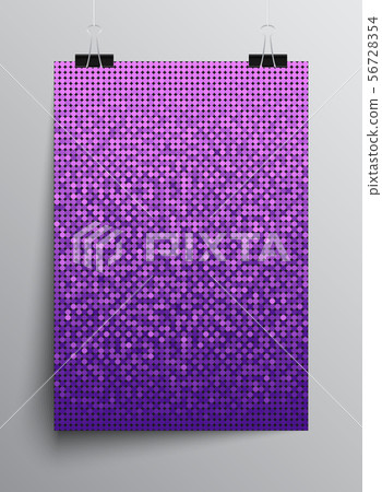 Abstract purple sequin glitter or sparkle template 56728354