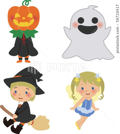Halloween character illustration 4 56728417