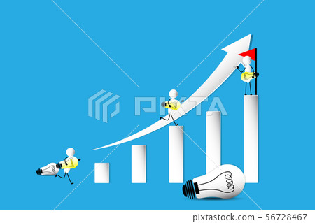 graph idea and thinking concept graph idea and thinking concept 56728467