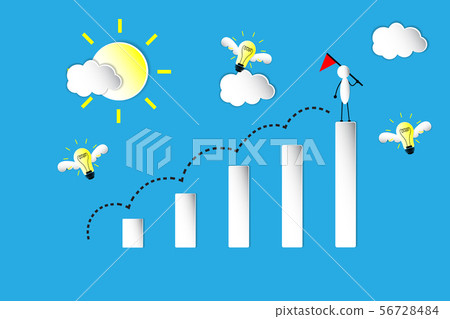 graph idea and thinking concept graph idea and thinking concept 56728484