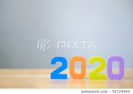 New years resolution 2020 concept New years resolution 2020 concept 56729944