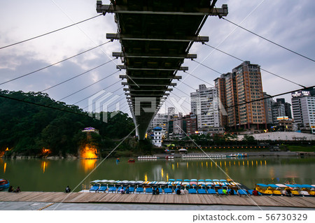 臺灣臺北碧潭風景區 Asia Taiwan Taipei Bitan Park 56730329