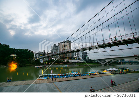 臺灣臺北碧潭風景區 Asia Taiwan Taipei Bitan Park 56730331