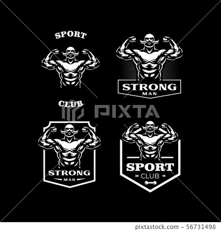 Vintage strong man. 56731498