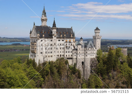 Neuschwanstein castle swan castle germany europe Neuschwanstein castle swan castle germany europe 56731515