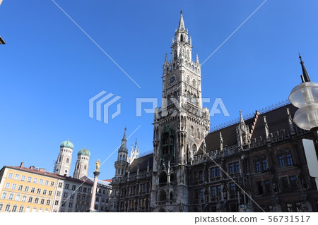 Munich town hall Germany Munich town hall Germany 56731517