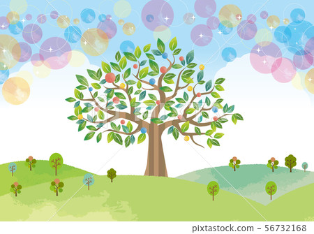 Big tree, sky and nature Big tree, sky and nature 56732168