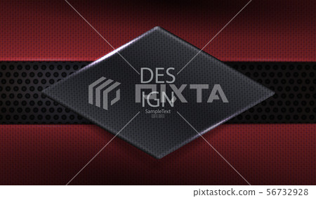 Abstract dark mesh design with a gray hue texture frame like a rhombus Abstract dark mesh design with a gray hue texture frame like a rhombus 56732928