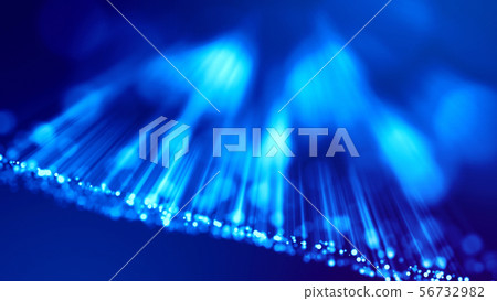 3d rendering of abstract blue background with glowing particles like micro world science fiction 3d rendering of abstract blue background with glowing particles like micro world science fiction 56732982
